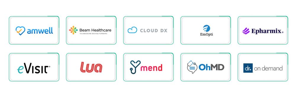 Telehealth companies using Redox