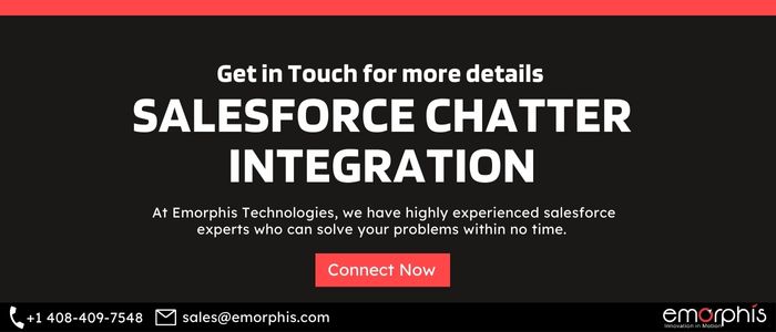 Salesforce Chatter integration