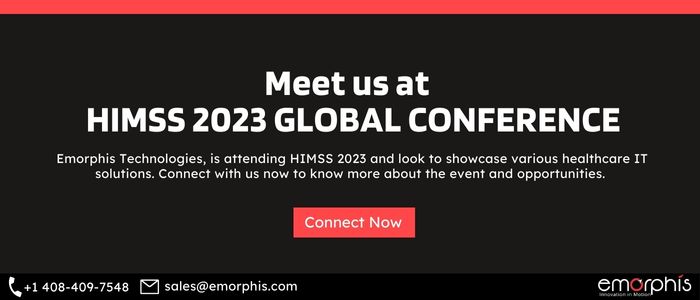 Meet us at HIMSS 2023 - Emorphis Technologies