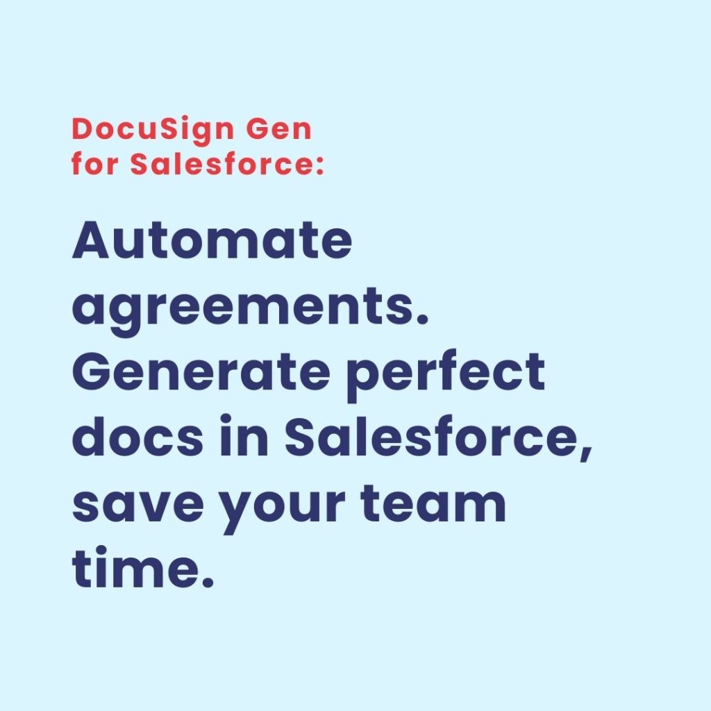 DocuSign Gen for Salesforce, DocuSign for Salesforce