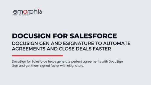 DocuSign for Salesforce – DocuSign Gen and eSignature