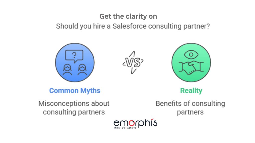 Top 10 Common Myths About Salesforce Consulting Partners, Salesforce Consulting Partners, Salesforce Consulting Partner, salesforce partner, 