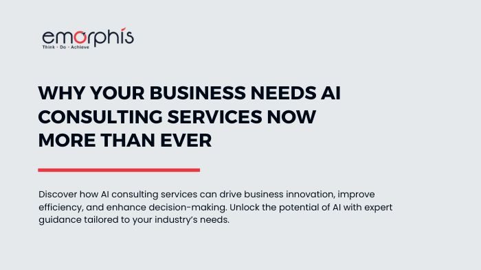 AI consulting services