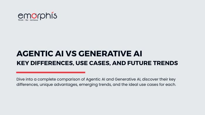 Agentic-AI-vs-Generative-AI, Agentic AI vs Generative AI, Agentic AI, Generative AI, AI, artificial intelligence