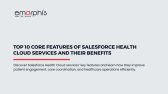 Salesforce-Health-Cloud-Services, Salesforce Health Cloud Services