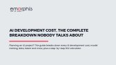 AI Development Cost