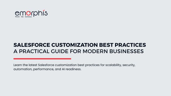 Salesforce Customization Best Practices